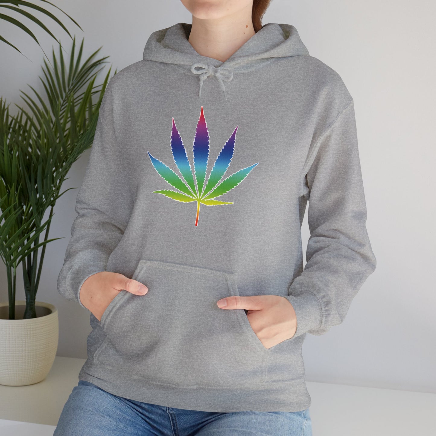 "Pride Weed" Unisex Heavy Blend™ Hooded Sweatshirt