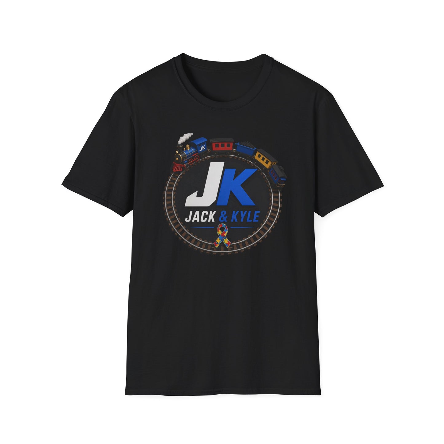 Jack & Kyle Unisex T-Shirt — Autism Awareness Ribbon Tee