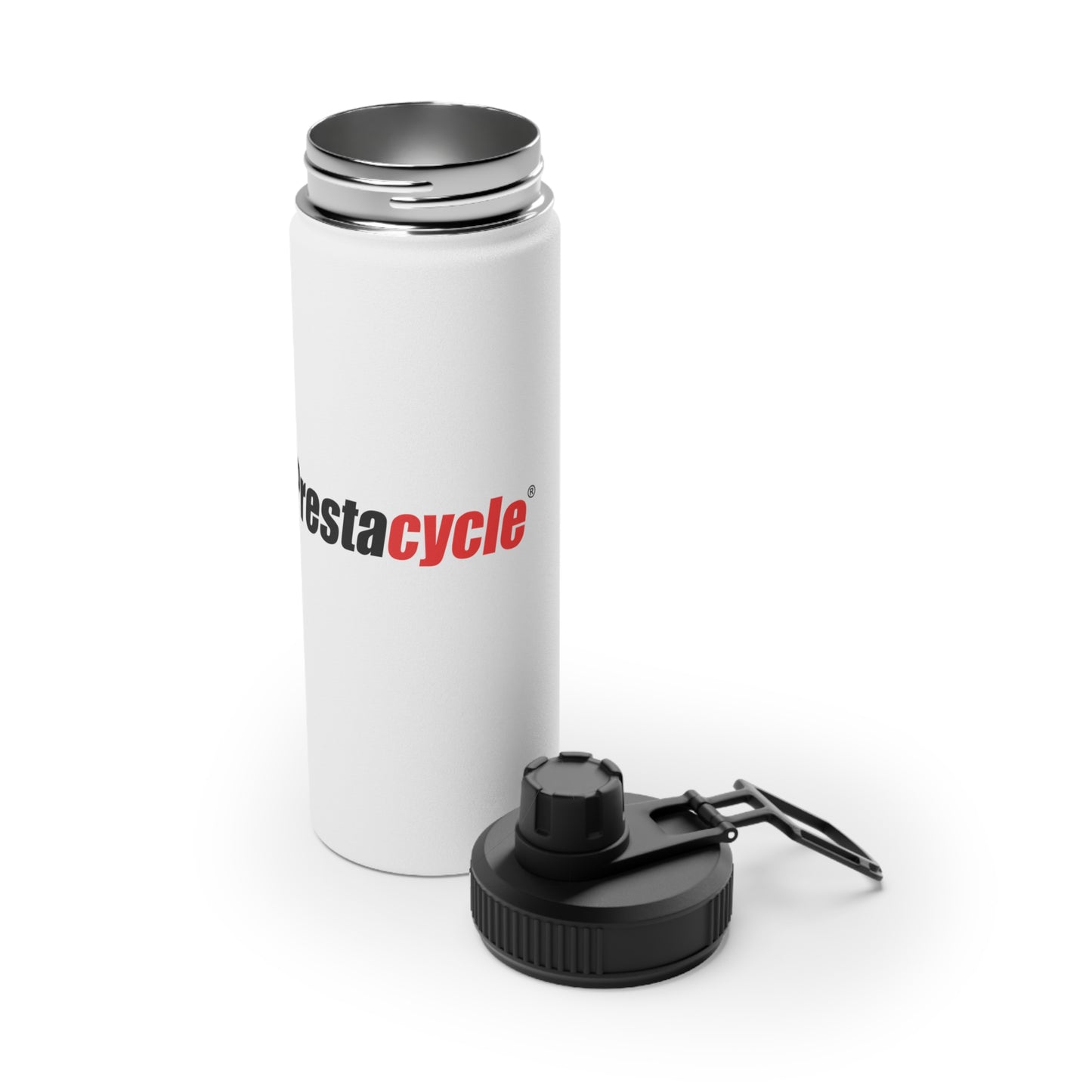 Prestacycle Stainless Steel Water Bottle, Sports Lid