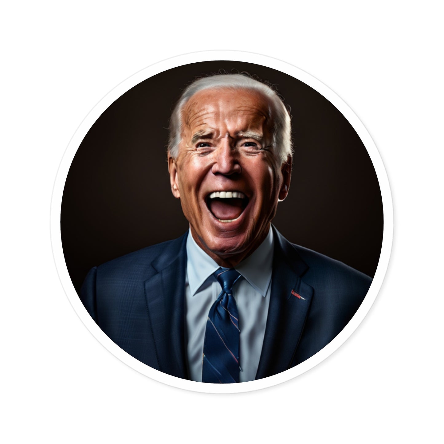 Joe Biden Urinal Sticker