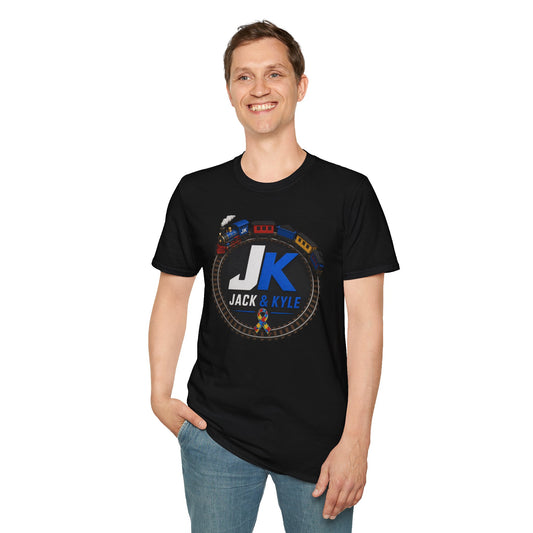 Jack & Kyle Unisex T-Shirt — Autism Awareness Ribbon Tee