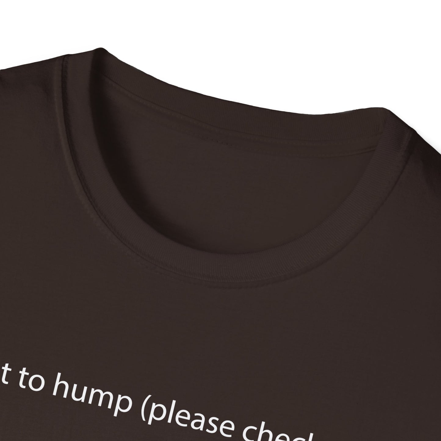 I want to hump Jessica Alba Unisex Softstyle T-Shirt