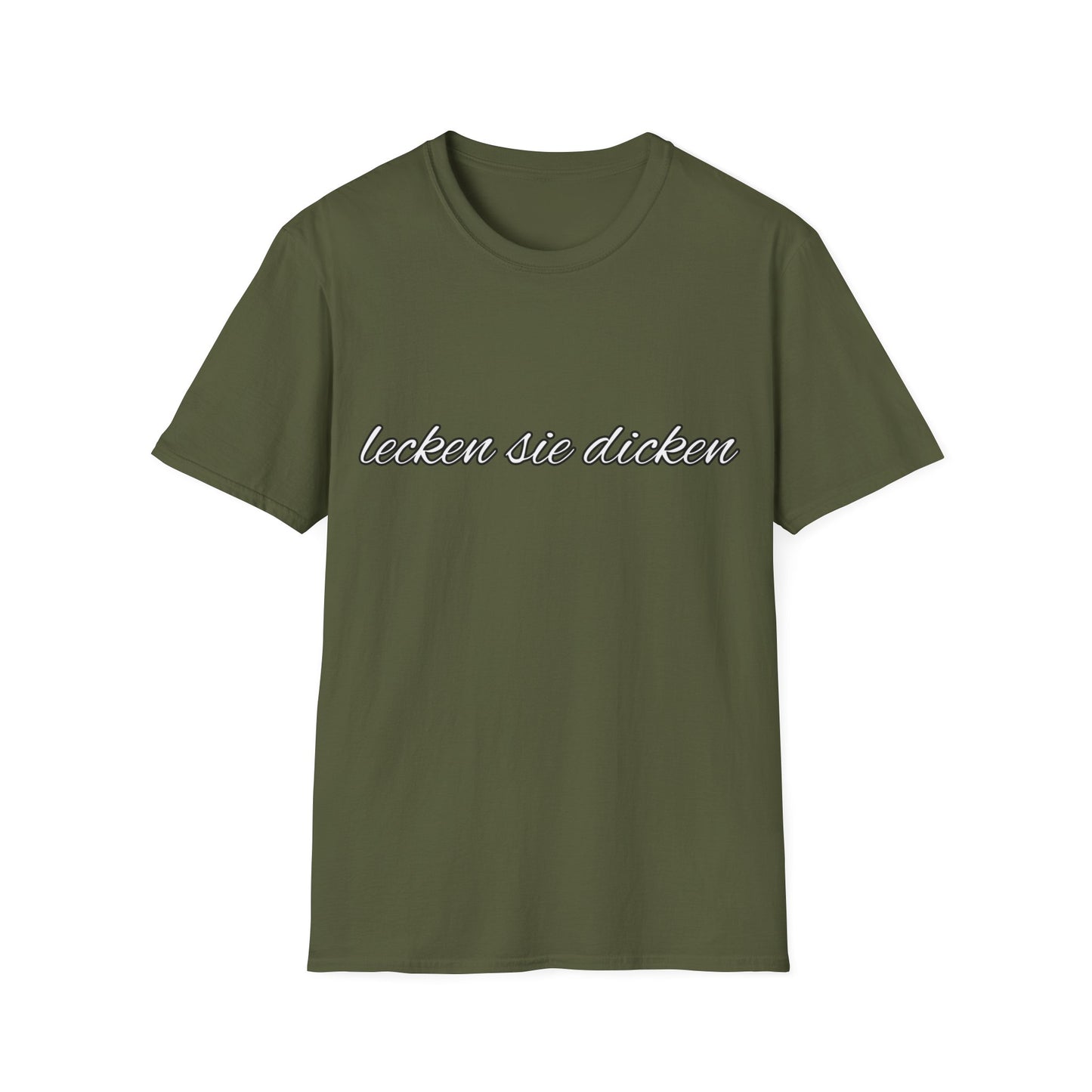 "lecken sie dicken" Unisex Softstyle T-Shirt