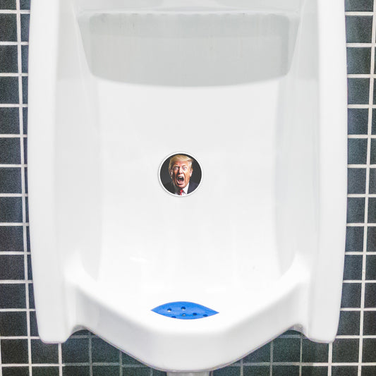 Donald Trump Urinal Sticker