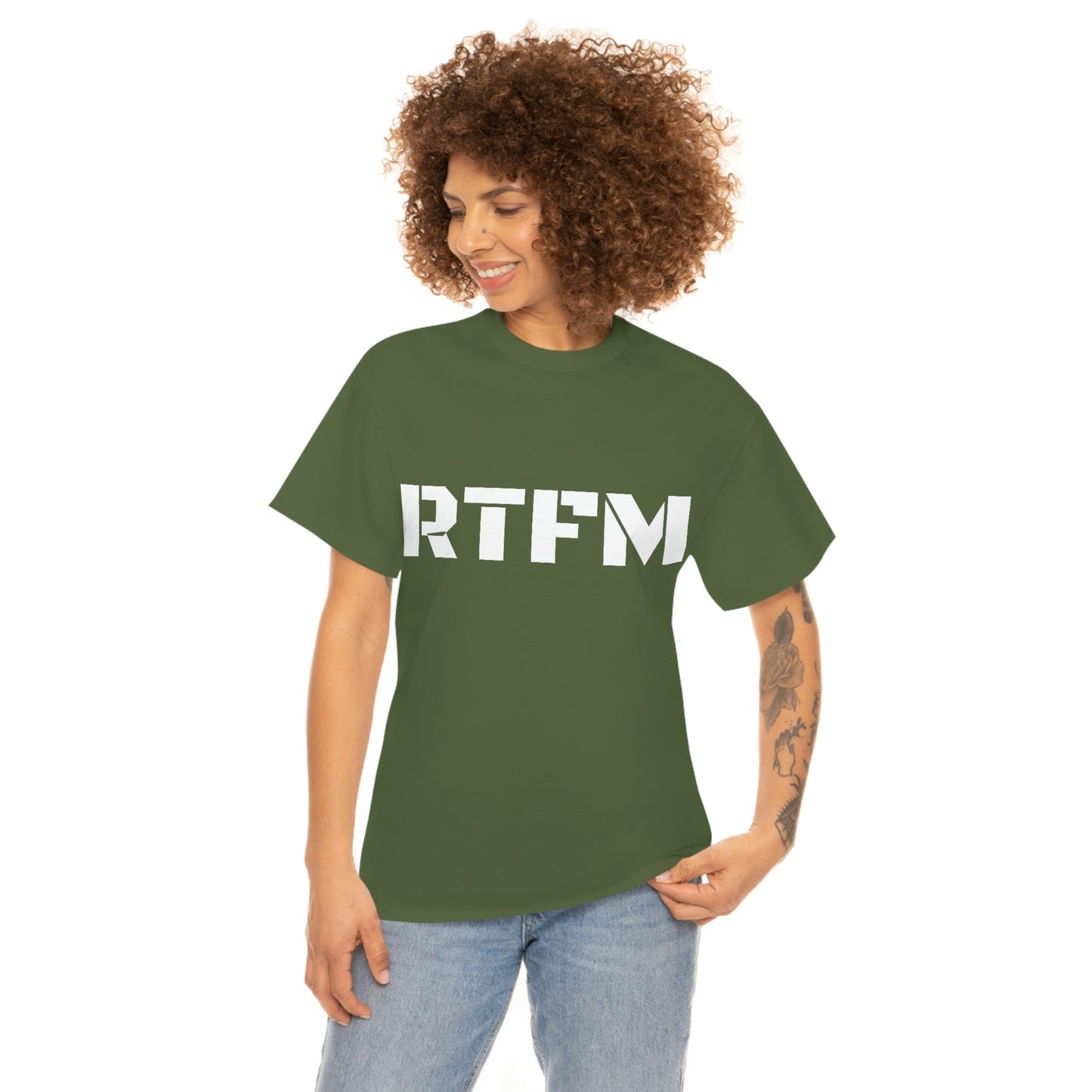 "Read The F*$&#@ Manual" Unisex Cotton Tee