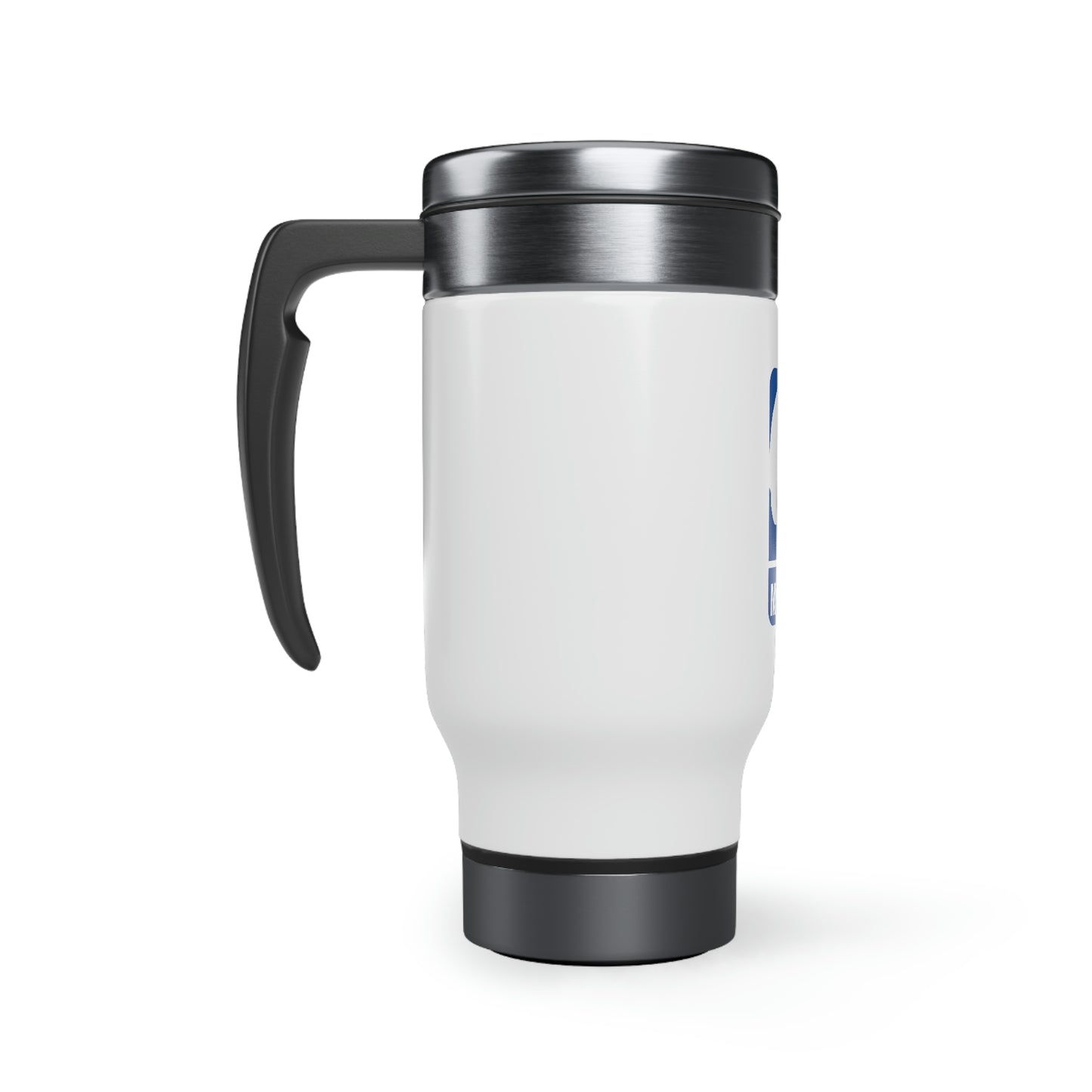 BILLS MAFIA Stainless Steel Travel Mug with Handle, 14oz