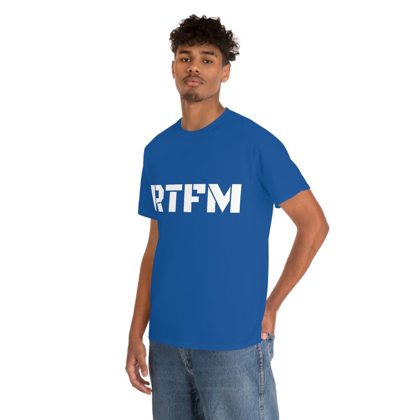 "Read The F*$&#@ Manual" Unisex Cotton Tee